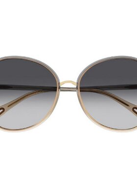 CHLOÉ 女士眼镜 CH0030S008 SS2026 灰色 几何框太阳镜
