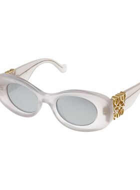 LOEWE 女士眼镜 LW40175U25C CO 白色 全框太阳镜 【付后1h可退】