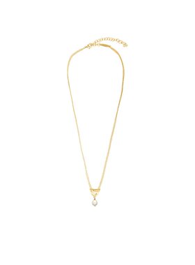 SALVATORE FERRAGAMO 女士项链 776607760782 AW2025水晶珍珠吊坠