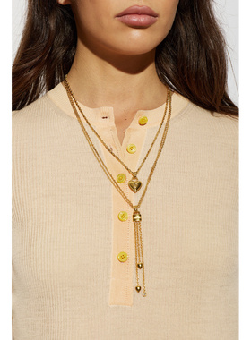 CHLOÉ 女士项链 CH26AJN06CB79DC AW2026 金色 迷你 Paddington