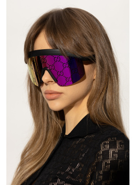 GUCCI 女士眼镜 747045J16921059 SS2023 粉红色 Eyeglasses