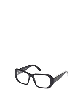 MONCLER 女士眼镜 ML5197001 SS2024 黑色 徽标平光镜