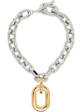Rabanne 女士 XL Link 项链 25PBB0015MET388M089SILVERGOLD