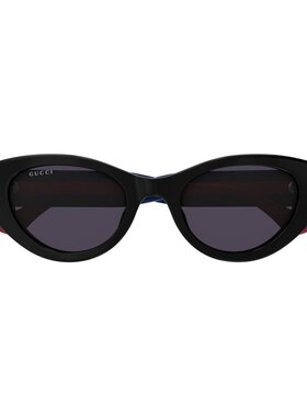 GUCCI 女士太阳镜 GG1862S004 CO 黑色 全框太阳镜古驰