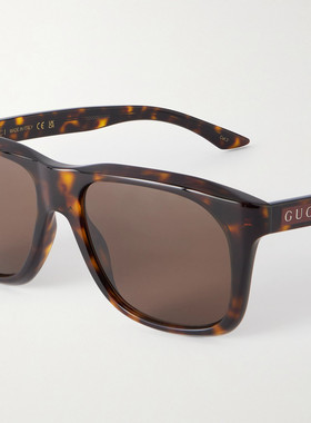 1h可退 潮奢 Gucci 古驰 男士 Eyewear 方形镜框太阳镜 GG2077S