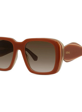 LOEWE 女士眼镜 LW40198U42F AW2026 绿色 全框太阳镜