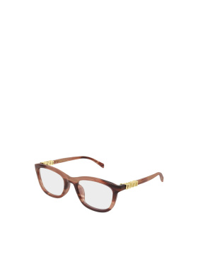 GUCCI 女士眼镜 GG2035OA003 SS2026 白色 几何框平光镜古驰