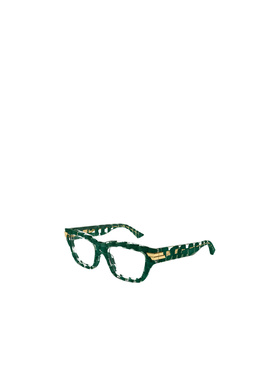 BOTTEGA VENETA 女士眼镜 BV1190O005 SS2025 绿色