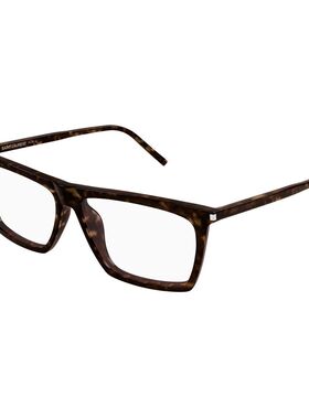 SAINT LAURENT 男士眼镜 SL803002 SS2026 黑色 全框平光镜