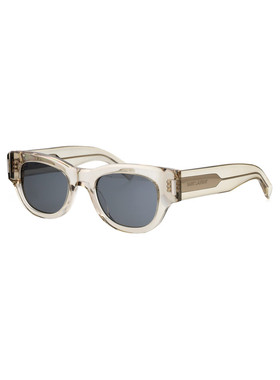 SAINT LAURENT 男士太阳镜  SL571003 AW2025 配饰黑色
