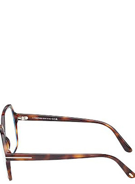 1h可退 TOM FORD 女士眼镜 FT6062B053 AW2025 白色 矩形平光镜