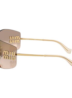 MIU MIU 男士太阳镜 0MUB53S5AK20P44 AW2026 金色