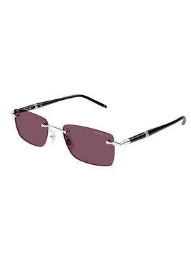 MONTBLANC 男士太阳镜 MB0344S002 CO 紫色 Sunglasses