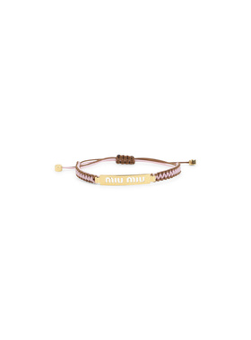 MIU MIU 女士手链手镯 5IB7822IHJF05D6 CO 黄色 BRACCIALI