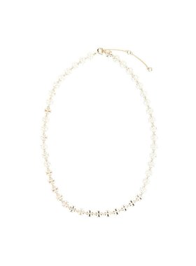 1h可退 TORY BURCH 女士项链 171085720 AW2025 金色 Kira 项链