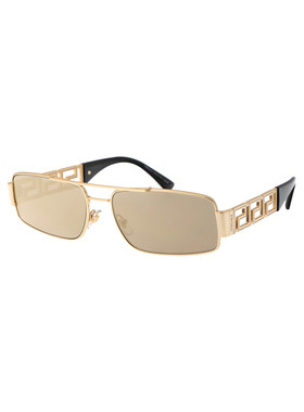 VERSACE 男士太阳镜 0VE225710025A AW2025 金色 0VE2257
