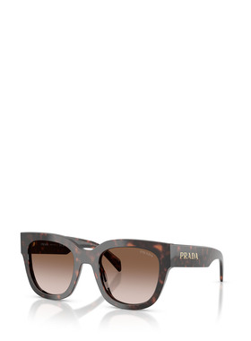 PRADA 女士眼镜 PRC04S17N80A SS2026 棕色 全框太阳镜