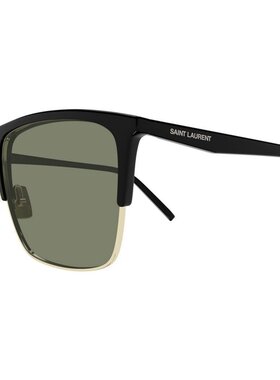 Saint Laurent 圣罗兰 男士 SL 768 001 57/18/145 全黑绿色太阳