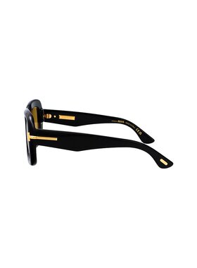 1h可退 TOM FORD 女士太阳镜 FT133001E AW2025 黄色 FT1330