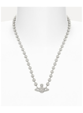 VIVIENNE WESTWOOD 女士项链 6301014K02P409P409珍珠吊坠水晶