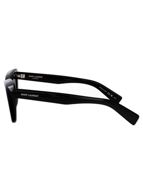 Saint Laurent 圣罗兰 女士 BLACK-BLACK-BLACK 醋纤太阳眼镜 SL8