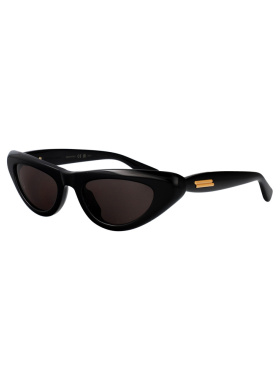 BOTTEGA VENETA 女士眼镜 BV1450S001 SS2026黑色太阳镜