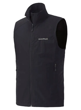 1h可退 mont-bell 男士马甲 1103253BK CO 黑色 O.D. Vest Men's