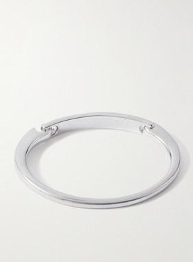 1h可退 潮奢 Saint Laurent 圣罗兰 男士 徽标手环 816693Y1500