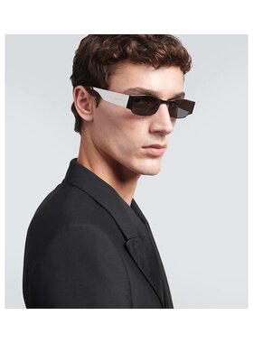 1h可退 潮奢 Saint Laurent 圣罗兰 男士 SL 738 矩形太阳眼镜