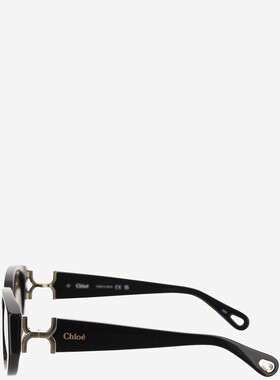 CHLOÉ 女士眼镜 CH0237SK001 CO 棕色 几何框太阳镜