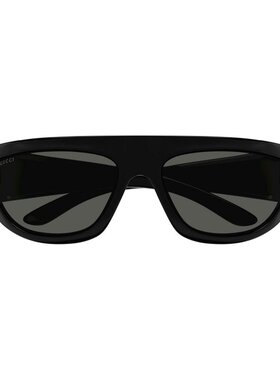GUCCI 男士太阳镜 GG1574S001 CO 黑色 全框太阳眼镜