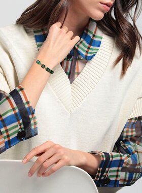 1h可退 潮奢 Marni 玛尼 女士 手链 green绿色 舒适时尚