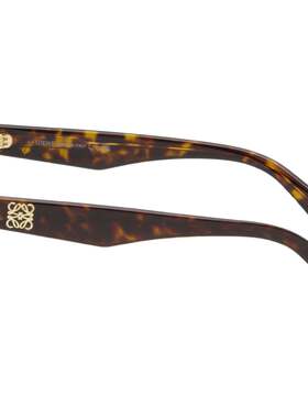LOEWE 罗意威 女士 棕色 Mini Anagram Cateye 太阳镜 LW40182U53