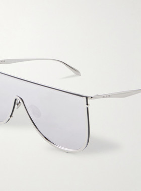 ALAIA 女士眼镜 AA0094S002SILVER CO 白色
