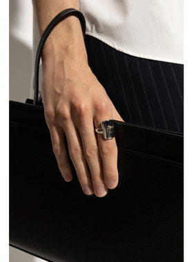 1h可退 VERSACE 男士戒指 10212881A006203J220 AW2025 白色