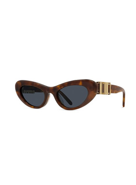 LOEWE 女士眼镜 LW40156U53V CO 棕色 全框太阳镜