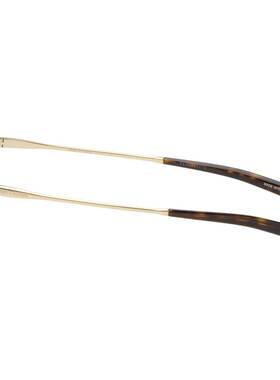 1h可退 潮奢 Saint Laurent 圣罗兰 女士 金色 SL 830 眼镜 SL830