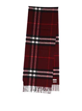 香港直邮BURBERRY 女士围巾 8112639 AW2025 红色【付后1h可退】