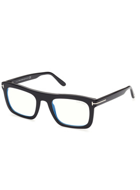 TOM FORD 女士太阳镜 FT6069B001 SS2025 黑色 夹式太阳镜