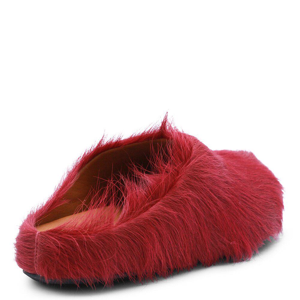 MARNI 女士拖鞋 SBMS004601P412200C33 AW2025 红色 - 图2