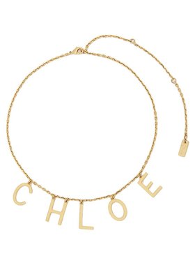 CHLOÉ 女士项链 25AJN08CB79DC AW2025 金色 And Letters Necklac