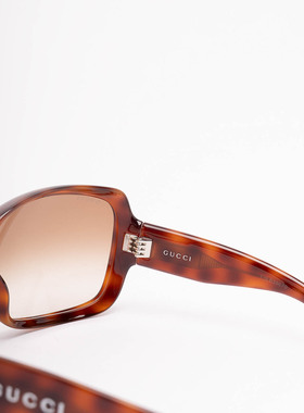 GUCCI 女士眼镜 865689J16912323 SS2026 花色 Havana Square Sun