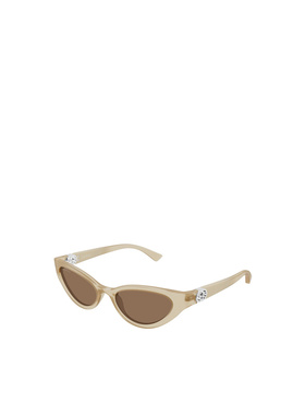 GUCCI 女士眼镜 GG2194S003 AW2026 棕色 Emblem 【付后1h可退】