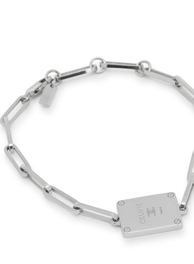 CELINE 男士手链手镯 B10GM4W9536SI AW2026 银色 Jewels