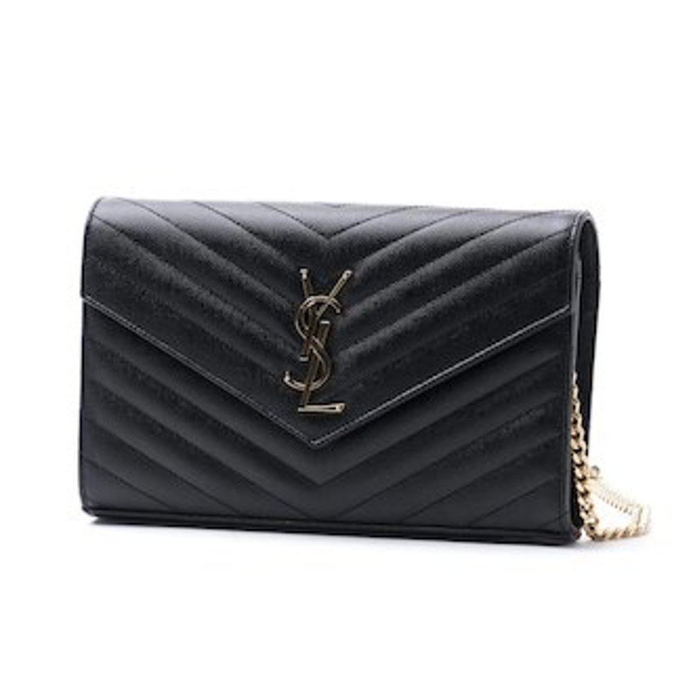 香港直邮圣罗兰monogram黑色斜挎包 天猫国际香港直购女士包袋