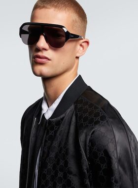 Gucci 古驰 男士 Flat-top 太阳眼镜 black黑色 舒适时尚