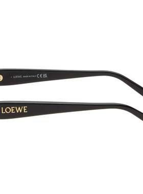 LOEWE 罗意威 男士 黑色 Triangle Slim 太阳镜 LW40185I5001ESHI