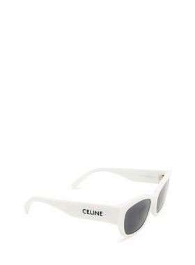 CELINE 男士太阳镜 CL40197U25A AW2025 白色 方框太阳眼镜