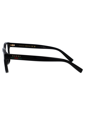 GUCCI 男士眼镜 GG1929O001 AW2025 古驰 织带黑色眼镜