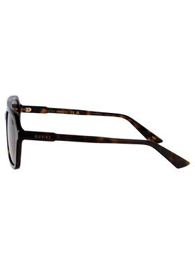GUCCI 男士眼镜 GG1823SA002 SS2025 绿色 全框太阳镜古驰